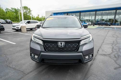 Modern Steel Metallic 2021 Honda Passport Elite