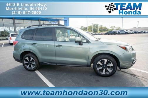 Jasmine Green Metallic 2018 Subaru Forester 2.5i Premium