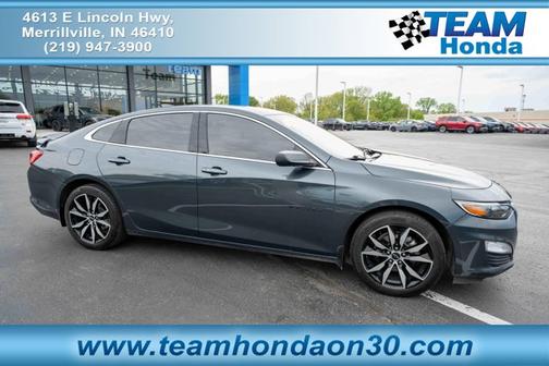 Shadow Gray Metallic 2021 Chevrolet Malibu RS