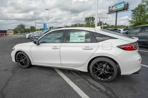 Platinum White Pearl 2026 Honda Civic Sport