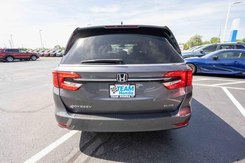 Modern Steel Metallic 2022 Honda Odyssey Elite