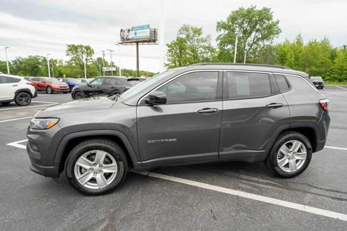 Granite Crystal Metallic Clearcoat 2022 Jeep Compass Latitude