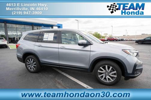 Lunar Silver Metallic 2021 Honda Pilot EX-L