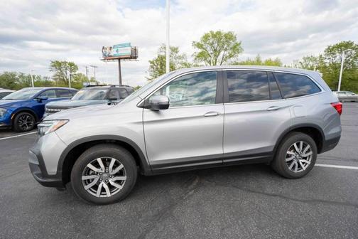 Lunar Silver Metallic 2021 Honda Pilot EX-L