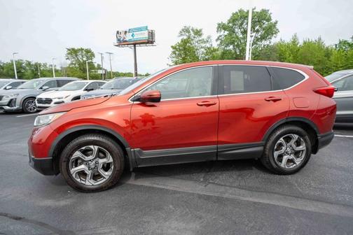 Molten Lava Pearl 2017 Honda CR-V EX