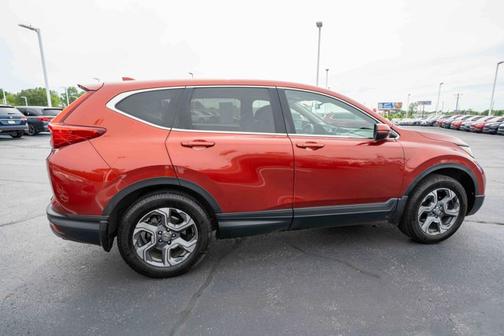 Molten Lava Pearl 2017 Honda CR-V EX