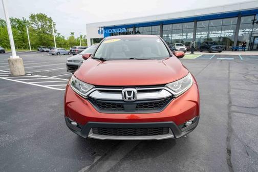 Molten Lava Pearl 2017 Honda CR-V EX