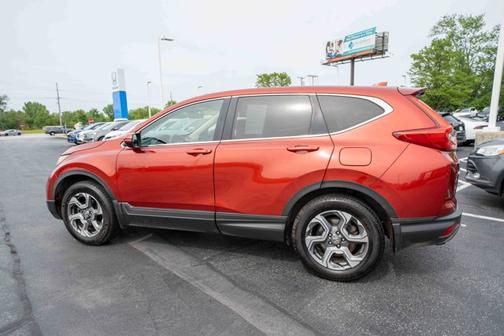 Molten Lava Pearl 2017 Honda CR-V EX