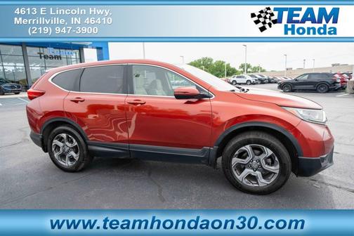 Molten Lava Pearl 2017 Honda CR-V EX