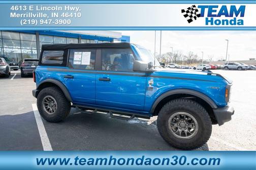 Velocity Blue Metallic 2021 Ford Bronco Big Bend