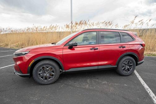 Radiant Red Metallic 2026 Honda CR-V Hybrid TrailSport