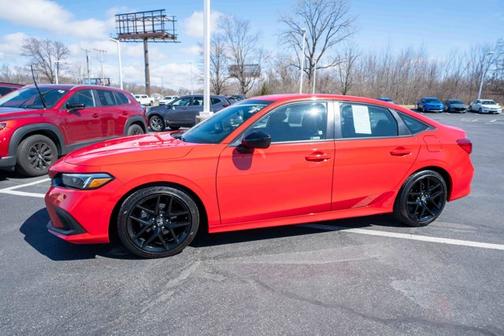 Rallye Red 2023 Honda Civic Sport