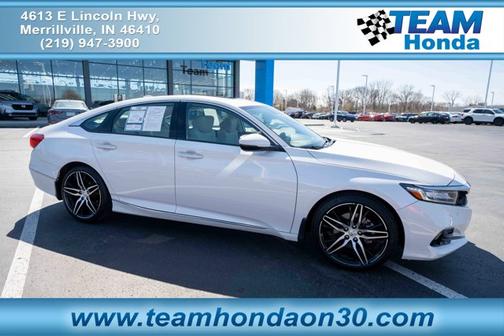 Platinum White Pearl 2022 Honda Accord Touring
