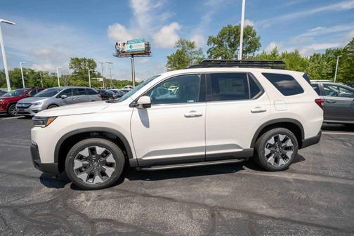 Platinum White Pearl 2026 Honda Pilot Elite