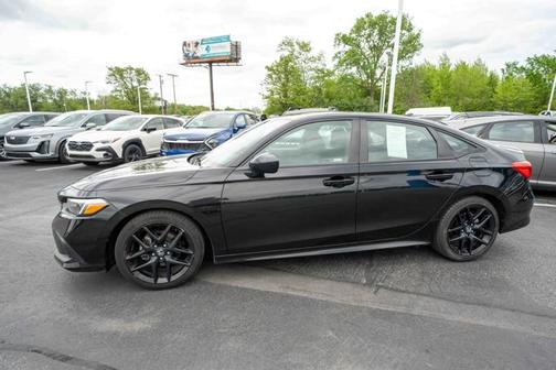 Crystal Black Pearl 2022 Honda Civic Sport