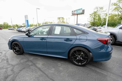 Blue Lagoon Pearl 2025 Honda Civic Sport