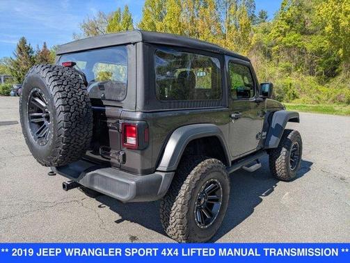 Granite Crystal Clearcoat Metallic 2019 Jeep Wrangler Sport