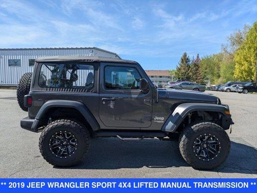 Granite Crystal Clearcoat Metallic 2019 Jeep Wrangler Sport