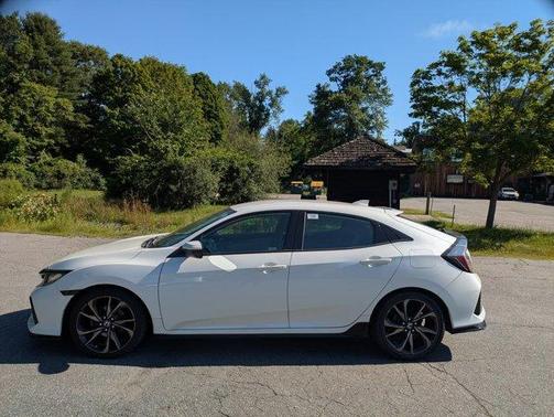 White 2018 Honda Civic Sport