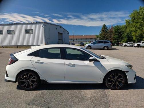 White 2018 Honda Civic Sport