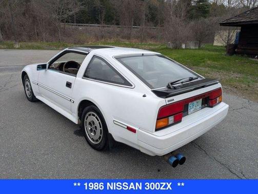White 1986 Nissan 300ZX 2+2