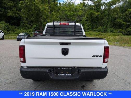 Bright White Clearcoat 2019 RAM 1500 Classic Warlock
