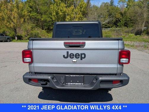 Billet Silver Metallic Clearcoat 2021 Jeep Gladiator Sport