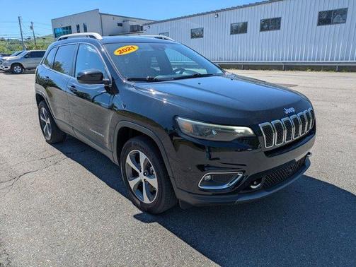 Diamond Black 2021 Jeep Cherokee Limited
