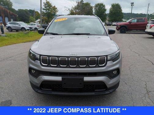 Billet Silver Metallic Clearcoat 2022 Jeep Compass Latitude