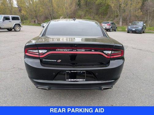Pitch Black Clearcoat 2021 Dodge Charger SXT