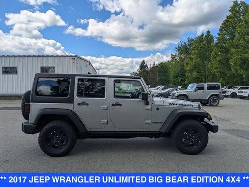 Billet Silver Metallic Clearcoat 2017 Jeep Wrangler Unlimited Sport