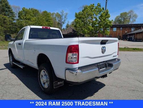 Bright White Clearcoat 2024 RAM 2500 Tradesman