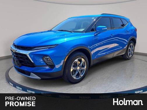 Riptide Blue Metallic 2024 Chevrolet Blazer 3LT