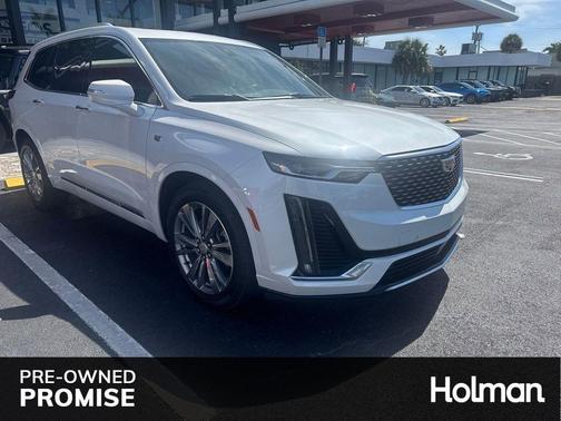 Crystal White Tricoat 2024 Cadillac XT6 Premium Luxury FWD