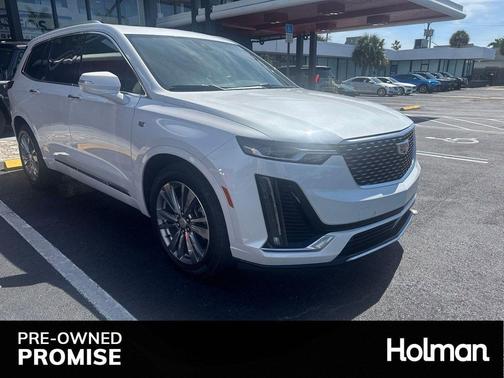 Crystal White Tricoat 2024 Cadillac XT6 Premium Luxury FWD