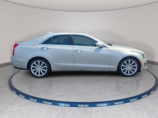 Radiant Silver Metallic 2017 Cadillac ATS 2.0L Turbo Luxury