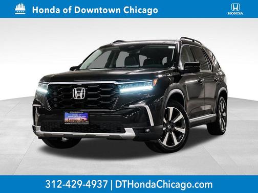 Crystal Black Pearl 2023 Honda Pilot AWD Elite