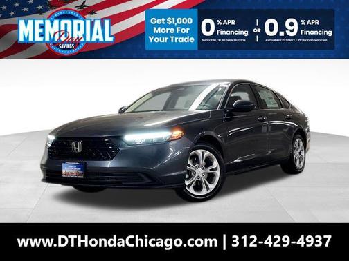 2025 Honda Accord LX 1.5T