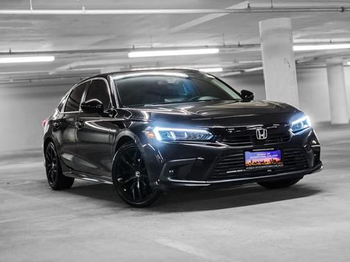 Crystal Black Pearl 2022 Honda Civic LX