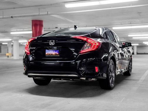 Crystal Black Pearl 2020 Honda Civic EX