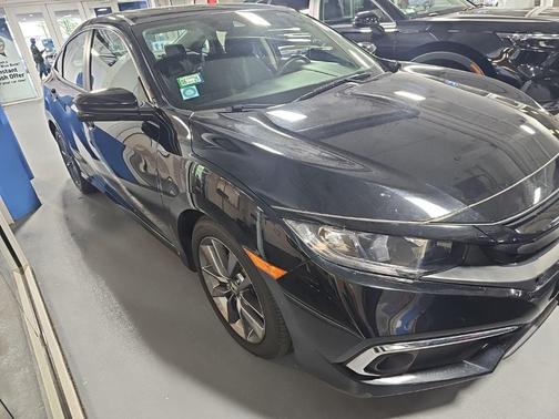 Crystal Black Pearl 2020 Honda Civic EX