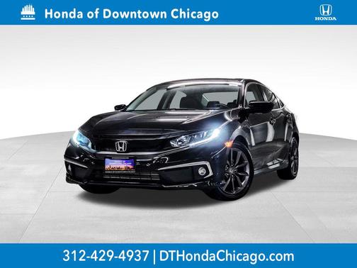Crystal Black Pearl 2020 Honda Civic EX