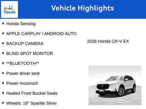 2026 Honda CR-V EX AWD