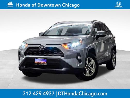 Midnight Black Metallic 2021 Toyota RAV4 XLE