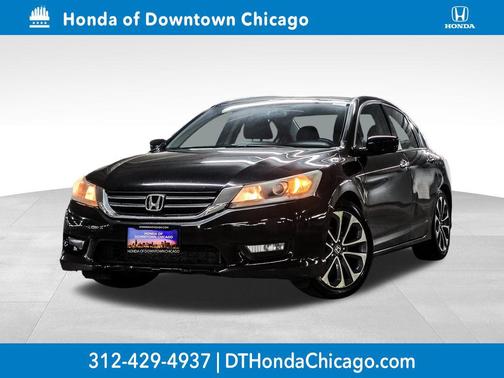Crystal Black Pearl 2015 Honda Accord Sport