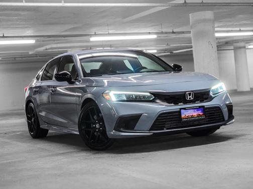 Sonic Gray Pearl 2023 Honda Civic Si Base