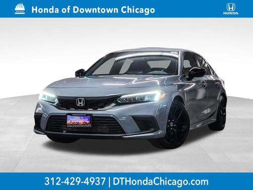 Sonic Gray Pearl 2023 Honda Civic Si Base