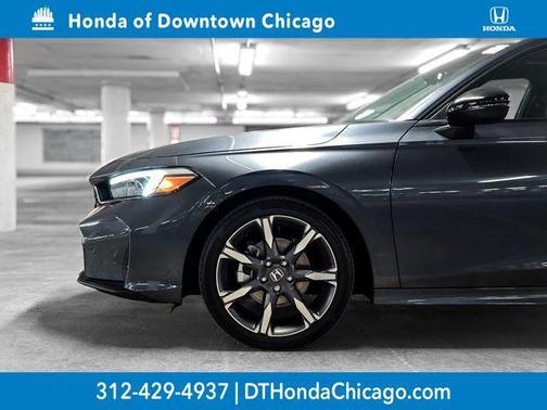 Meteorite Gray Metallic 2026 Honda Civic Hybrid Sport Touring