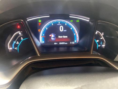 Modern Steel Metallic 2020 Honda Civic EX-L