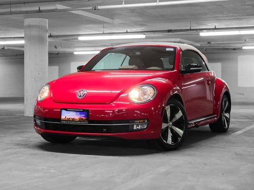 Red 2013 Volkswagen Beetle 2.0T